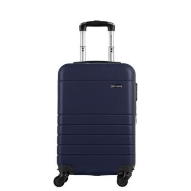 Imagem de Mala de Viagem Bordo com Rodas 360º Essencial 2 - Azul Marinho - Sesti
