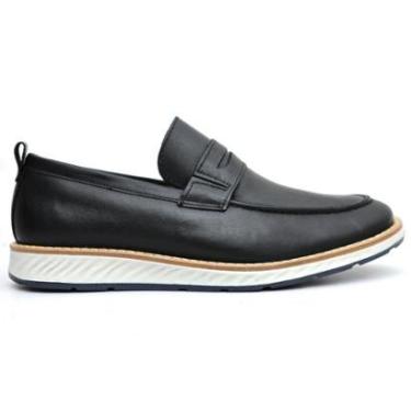Imagem de Sapato Social Casual Masculino Mocassim Sola Tratorada Top-Masculino