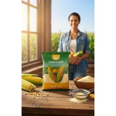 Imagem de Cuscuz Flocão Milho NÃO TRANSGÊNICO 500g Natural - Congratulations Sto