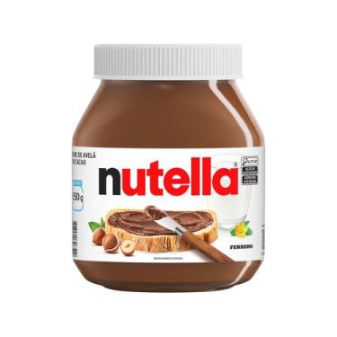 Imagem de Creme de Avelã Nutella 650g Ferrero Rizzo Confeitaria, 650g, 1