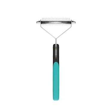 Imagem de Rake Subpelo 20 Dentes Pelos Curtos Azul Propetz Pet Original