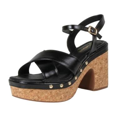 Imagem de Sandalia Feminina Elegante Confortavel Salto Medio Bebece