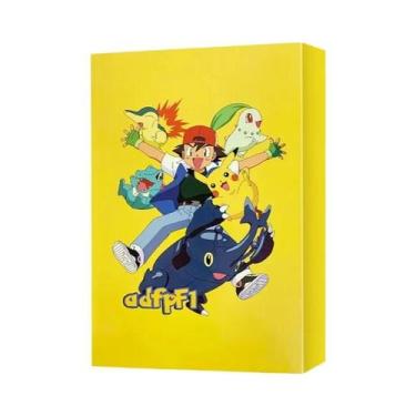 Imagem de Calendário Do Advento Pokémon Verde Amarelo Azul 2024, Caixa De Presen