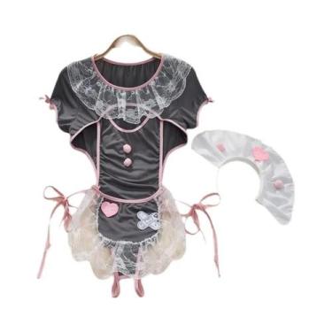 Imagem de Bodysuits Sensuais Transparentes Com Rendas E Alças Para Mulheres, Jum