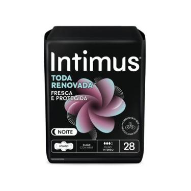 Imagem de Absorvente Intimus Noturno Suave com Abas 28 unidades, 28
