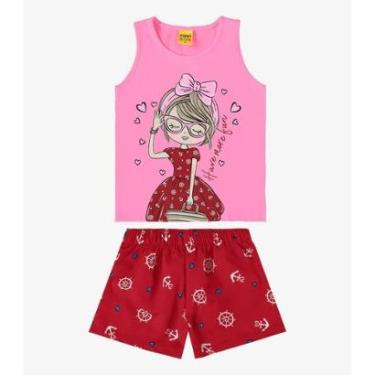 Imagem de Conjunto Rovi Kids Infantil Regata Com Shorts Feminino-Feminino