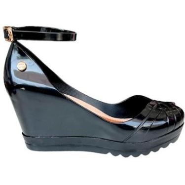 Imagem de Sandália Feminina Anabela Plataforma Tratorada Miss Miss-Feminino