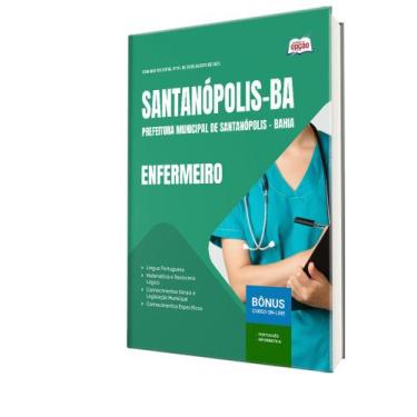 Imagem de Apostila Prefeitura de Santanópolis-BA - Enfermeiro - Apostilas Opção
