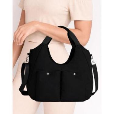 Imagem de Bolsa Feminina Grande Espaçosa Faculdade Trabalho Passeio-Feminino