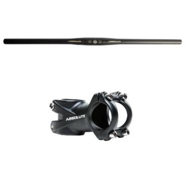 Imagem de Kit Guidão Reto MTB 720mm e Mesa de Avanço 60mm Absolute