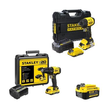 Imagem de Parafusadeira STANLEY + Parafusadeira + Ganhe Bateria 20V