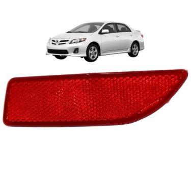 Imagem de Olho De Gato Parachoque Traseiro Corolla 2012 2013 - DSC, Esquerdo Mot