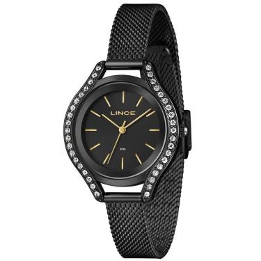 Imagem de Relógio Lince Casual Mesh Black-Feminino