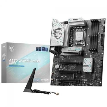 Imagem de Placa Mãe MSI B860M GAMING PLUS WIFI 7, Intel LGA 1851, mATX, DDR5