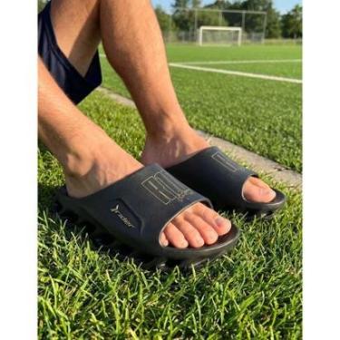 Imagem de Chinelo Slide Rider Masculino R10 Ronaldinho Gaúcho Bruxo 12629-Masculino