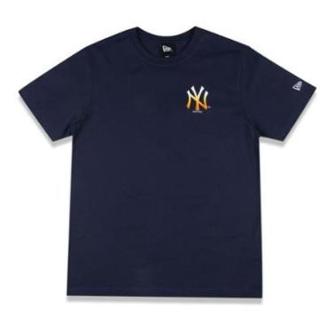 Imagem de CAMISETA NEW ERA LIFESTYLE NEW YORK YANKEES MLB AZUL-Masculino