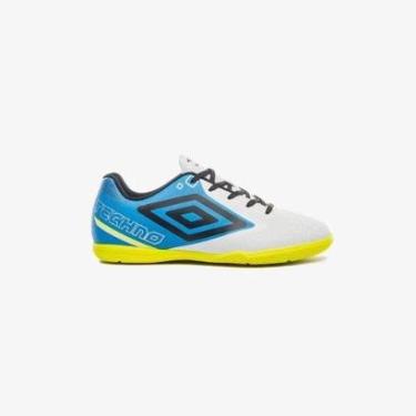 Imagem de Chuteira Umbro Futsal Techno Ii Jr - BRANCO 32-Masculino