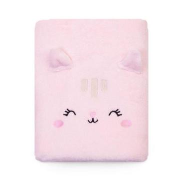 Imagem de Cobertor Infantil Bebê Antialérgico Microfibra Premium 110x85cm Menino