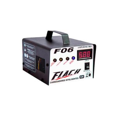 Imagem de Carregador De Bateria Inteligente Automático 12V Flach F06