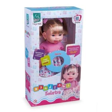 Imagem de Boneca Nandinha Soletrando Para Aprendizado 365 - Super Toys