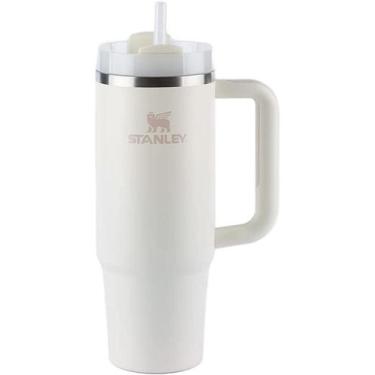 Imagem de Copo com Canudo Stanley Quencher 2.0 Branco Cream 1,180 Litros - STANL