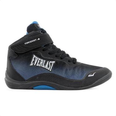 Imagem de Tênis Everlast Forceknit 4 Unissex, 36, Preto, Azul