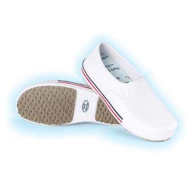 Imagem de Calçado Tênis Soft Works Modelo BB80 Iate Antiderrapante Branco com ve