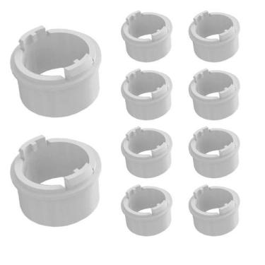 Imagem de KIT 10 Adaptador Condulete Eletroduto Branco 1/2" Masster - Masster Pl