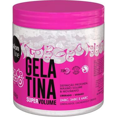 Imagem de Gelatina todecacho Super Volume Salon Line 550g - Salon Line