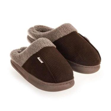 Imagem de Pantufa Europa Filipe II Masculino, MARROM, 39/40