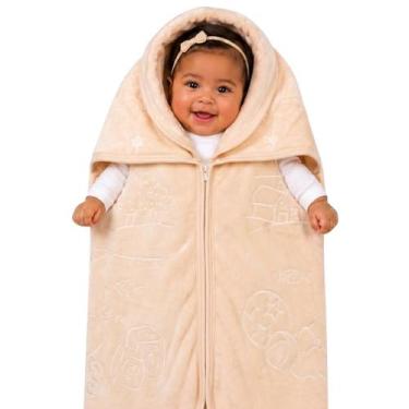 Imagem de Cobertor Infantil Baby Sac Relevo Jolitex 80x90cm Super Macio Antialér