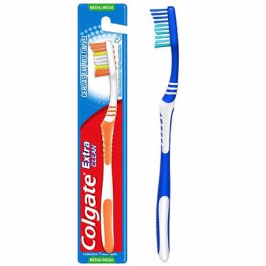 Imagem de Escova Dental Colgate Extra Clean Cerdas Médias