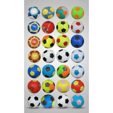 Imagem de 20 Bolas Futebol Infantil Tamanho 2 material sintético - Congratulatio