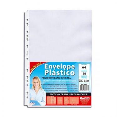 Imagem de Envelope saco plástico A4 1590 gofrado com 10 unidades - Chies
