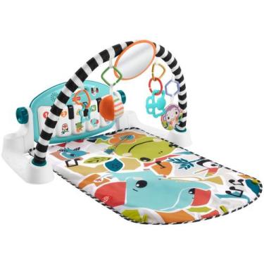 Imagem de Tapete de Atividades Mattel Fisher-Price  - com Piano e 10 Brinquedos 
