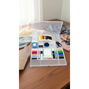 Imagem de Kit de Costura Completo 167 Peças com Estojo - Congratulations Store