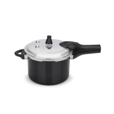 Imagem de Panela de pressão Pressure 4,2 litros Brinox Ø20 x 14,5 cm 4,2L - Pret