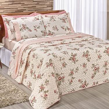 Imagem de Cobre Leito Magnata Matelado Solteiro 2 Peças - Salmão