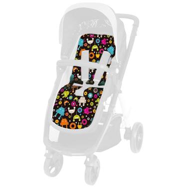 Imagem de Almofada para Carrinho de Bebê Clingo Comfi-Cosh Robots - Colorido