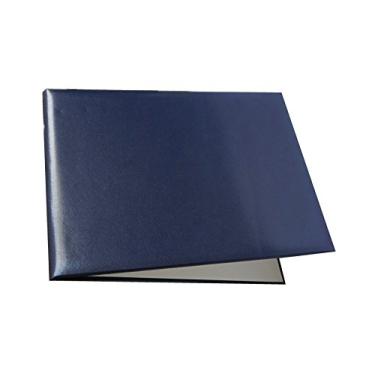 Imagem de Diploma Cover Certificado Suave 8 1/2" x 11" Grau Dias, Azul marino