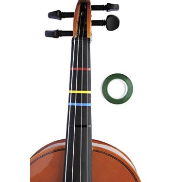 Imagem de Long Beach Music Fita de dedo para violino (verde) 762 cm (30")