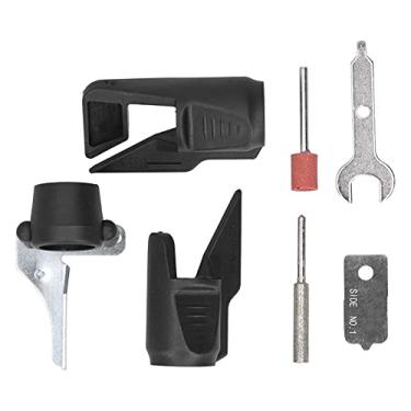 Imagem de Kit de amolador de motosserra elétrica, kit de ferramentas para afiar ferramentas de jardinagem ao ar livre