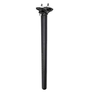 Imagem de VGEBY 27,2/30,9/31,6400m Bicicleta Assento de assento de liga de alumínio preto Extensão de Bicicleta Mountain Road Seat Seatpost Tubo de assento duplo prego reto tubo (30,9400mm)