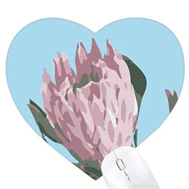 Imagem de Mousepad Brasileiro de Caranguejo Cabeludo Cool Heart Tapete de Borracha para Escritório