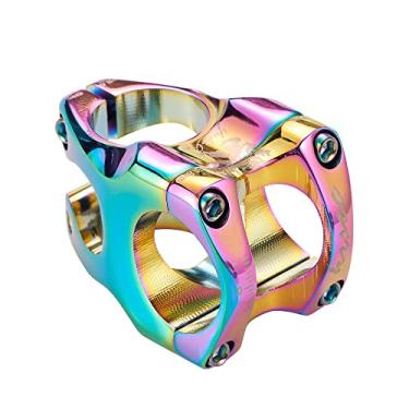 Imagem de Hastes de guidão de bicicleta de montanha CNC ultra leve, vazadas para guidão curto, 35 mm, haste de guidão para haste de liga de alumínio para a maioria das bicicletas, bicicletas de estrada, MTB, BMX, equipamento fixie, ciclismo (colorido)