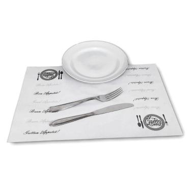 Imagem de Jogo Americano Papel Fundo Bandeja 27,5 X 37,5Cm 3000 Folhas