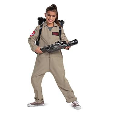 Imagem de Disguise Ghostbuster Deluxe Jumpsuit for Kids, Ghostbusters Afterlife Costume, Size Small (4-6)