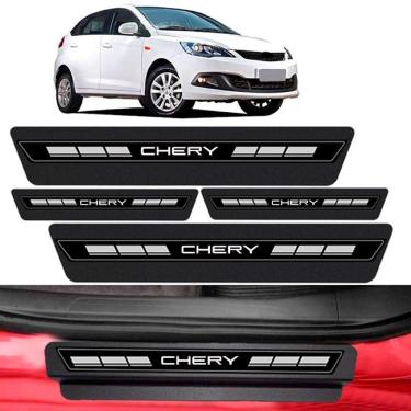 Imagem de Kit Soleira Porta Top Premium Carros Chery Todos anos
