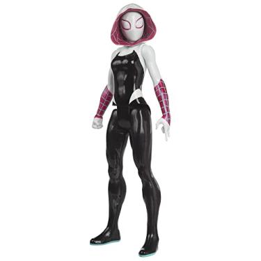 Imagem de Marvel, Boneca Spider-Gwen Titan Hero Series, Preto e Rosa