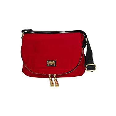 Imagem de Bolsa Feminina Transversal Tiracolo Pequena Golden fenix Cor:Vermelho;tamanho:P;Genero:Feminino